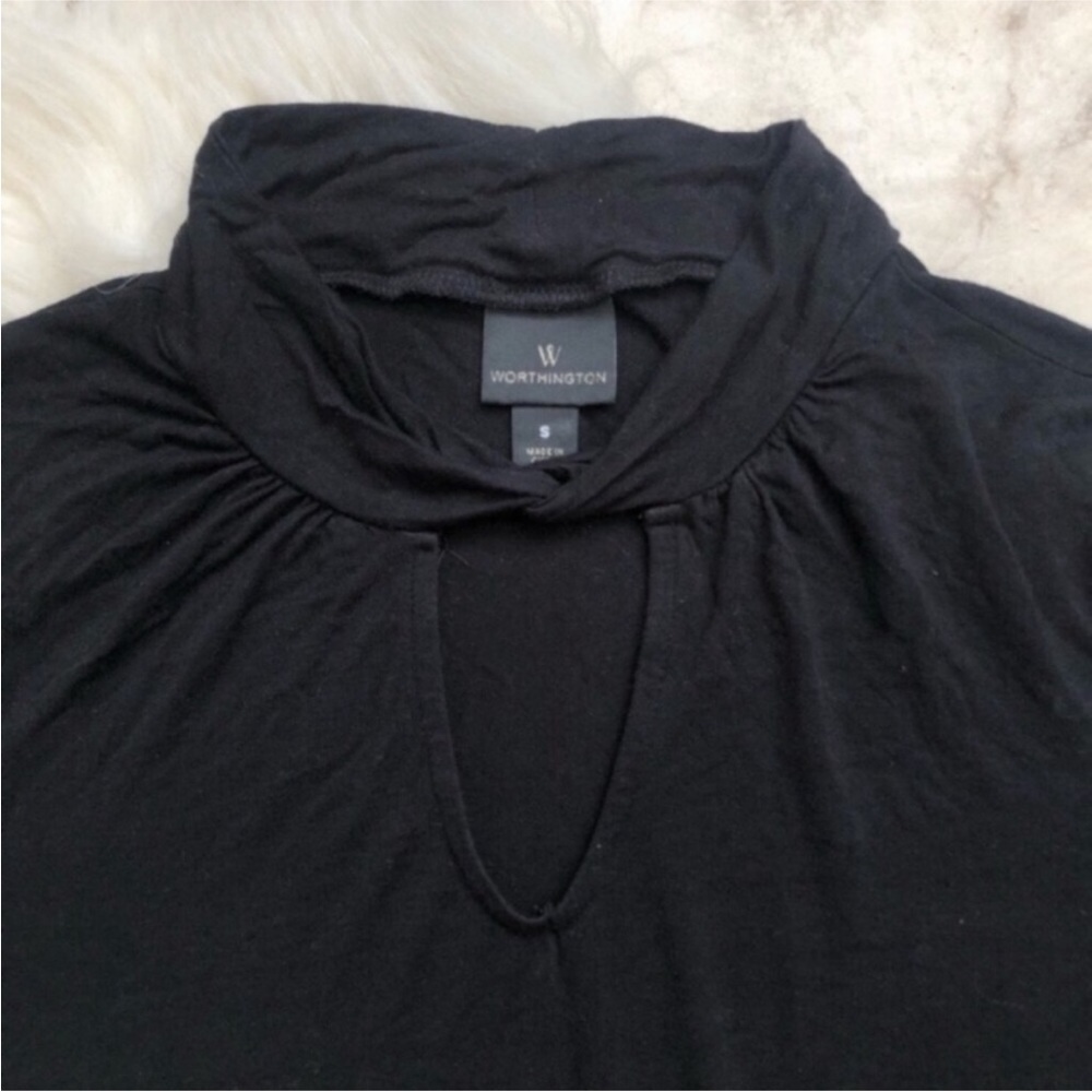 Worthington Choker Blouse - Picture 3 of 4